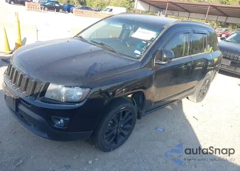 2014 Jeep Compass Altitude из США, поврежденный, VIN 1C4NJCBA4ED785777